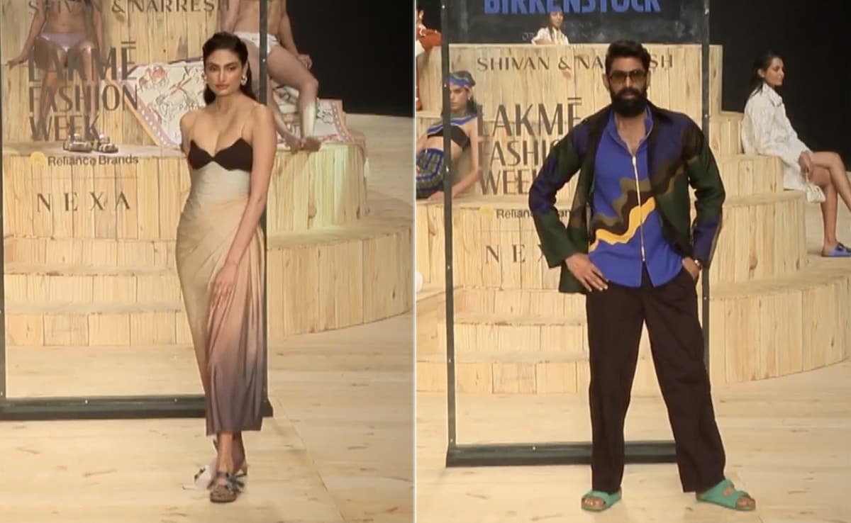 Athiya Shetty And Rana Daggubati Serve Showstopper Energy In Chic Casuals On The LFW 2023 Ramp For Shivan And Narresh