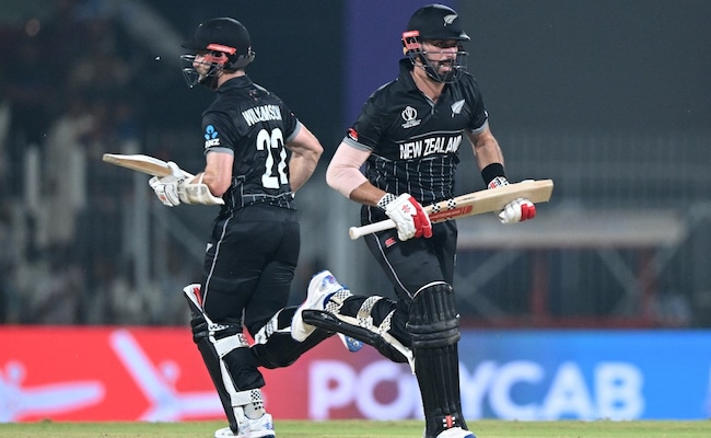 New Zealand (248/2) beat Bangladesh (245/9) by 8 wickets in an ODI World Cup 2023 match